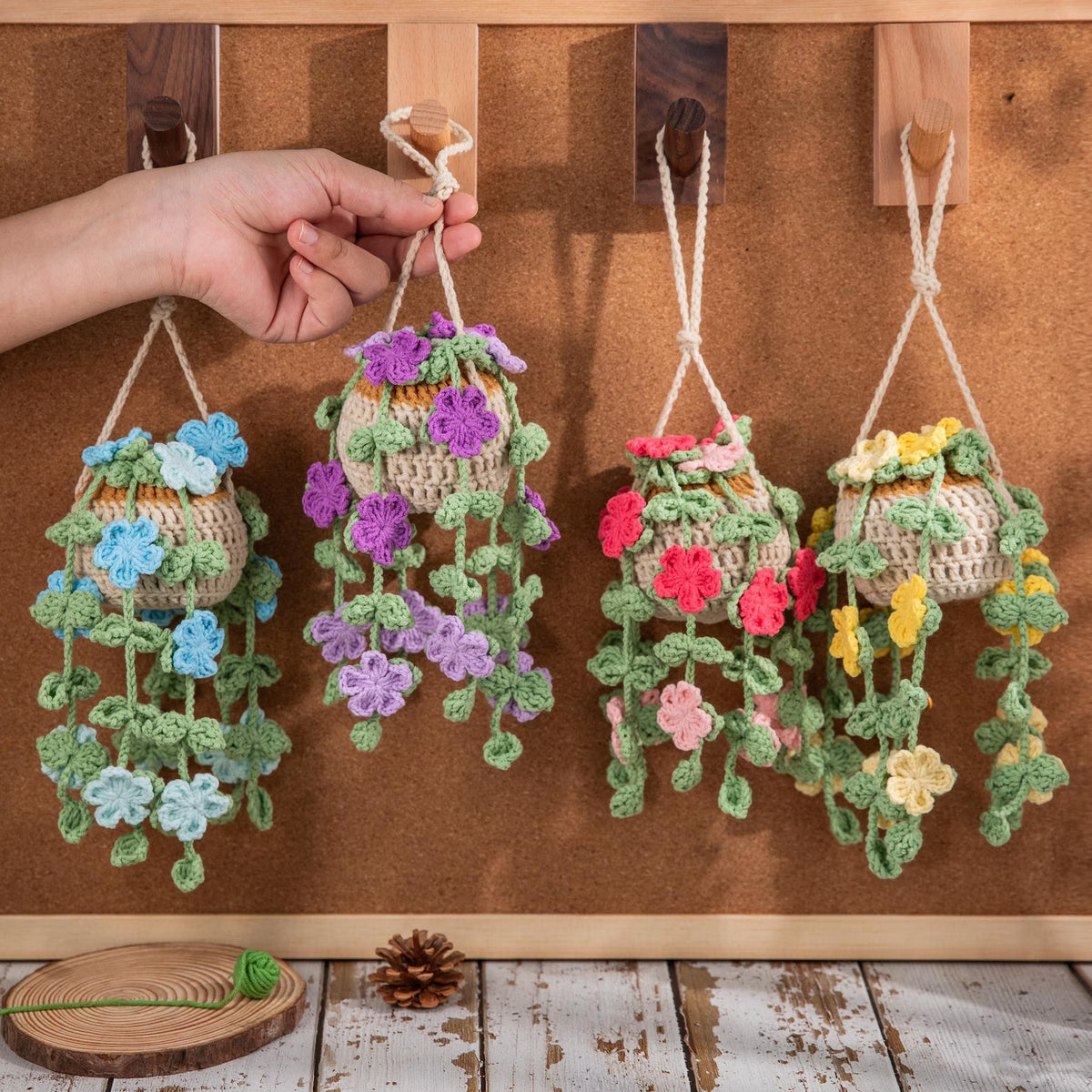 Crochet Plant Hanging Basket