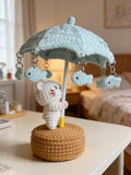 Crochet Spinning Umbrella Toy, Hand