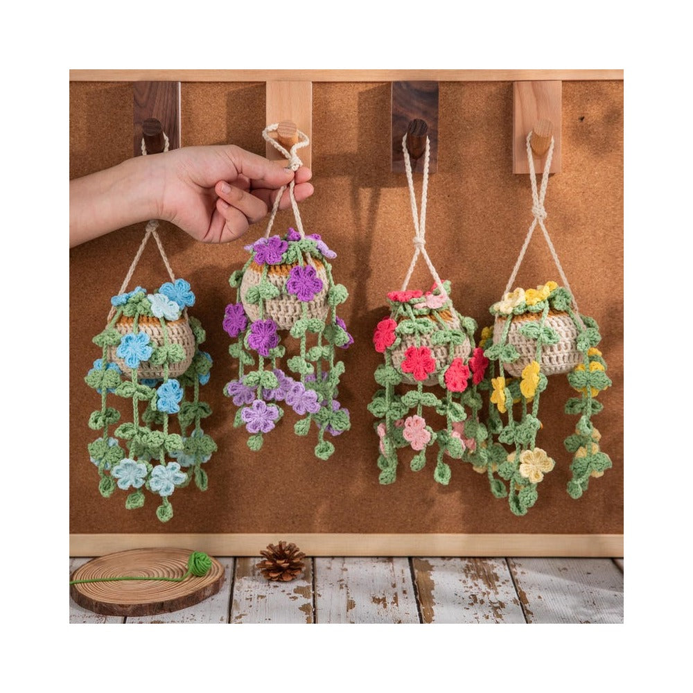 Crochet Plant Hanging Basket