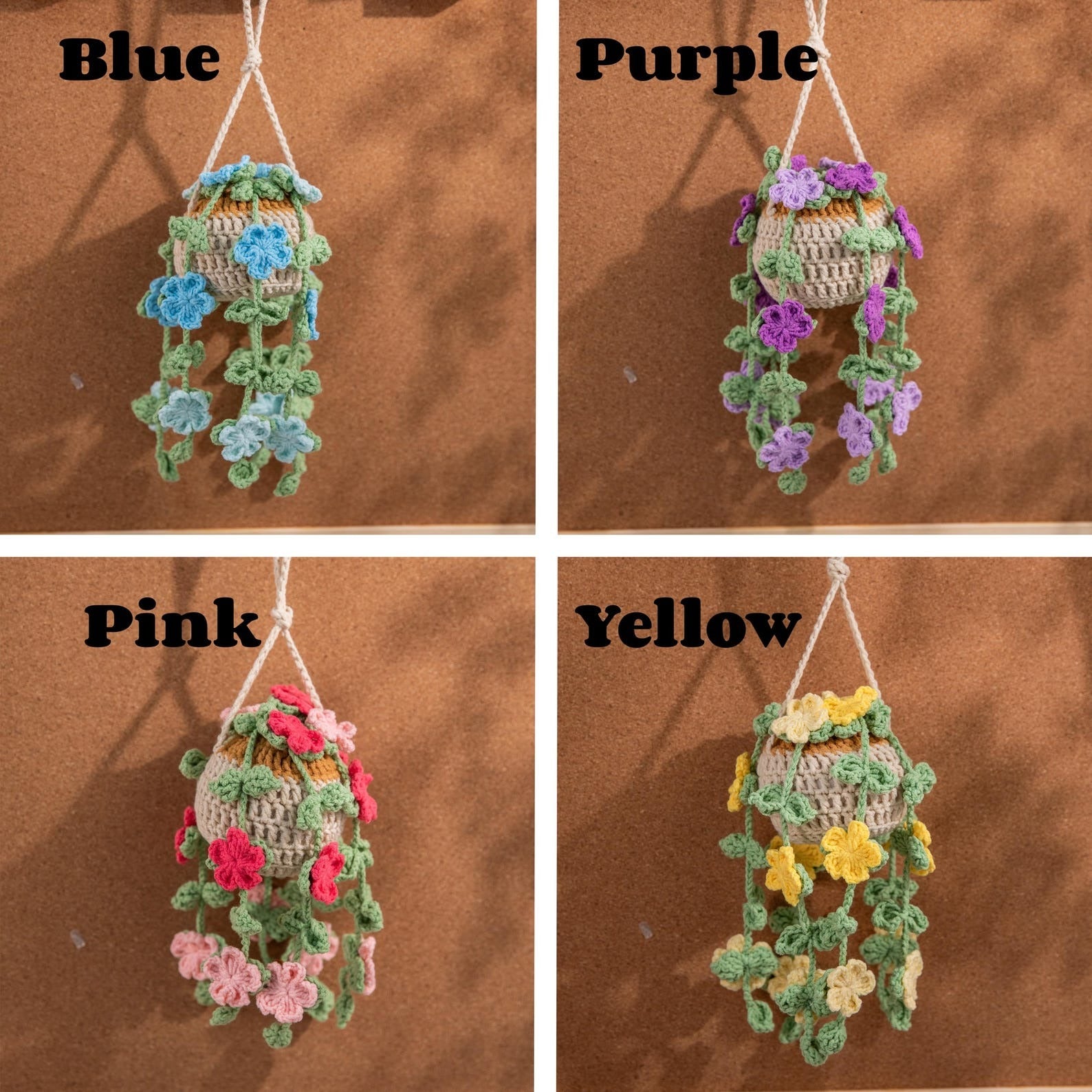 Crochet Plant Hanging Basket