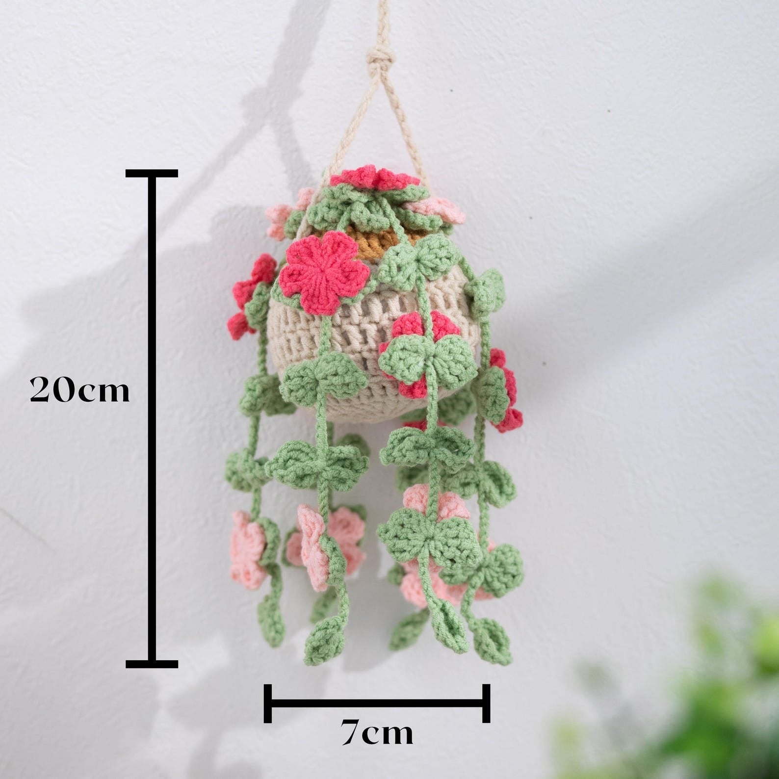 Crochet Plant Hanging Basket